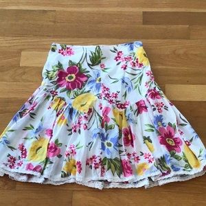 Floral mini Boden skirt